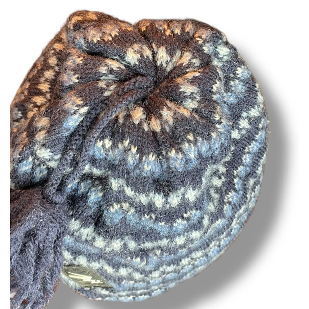 Merkley Headgear Men Beanie Hat 100% Wool Tassel Lined Ski Snowboard Made Canada - Picture 11 of 12